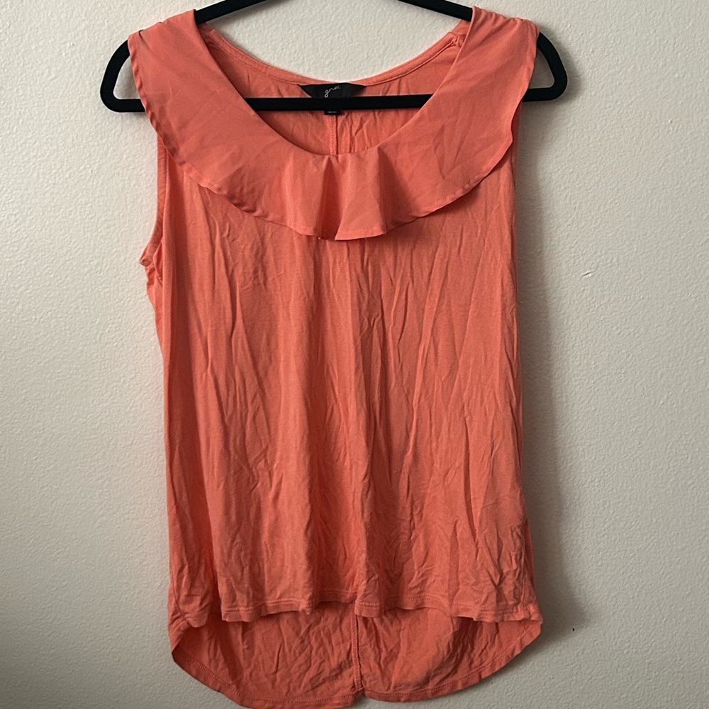 Coral Women’s Ruffle Top